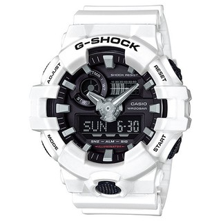 CASIO卡西歐G-SHOCK超人氣大錶徑推出亮彩新色設計採用多層次錶盤設計GA-700-7A GA-710GB-1A