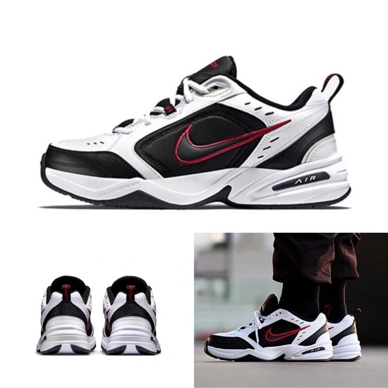 Quality Sneakers - Nike Air Monarch IV 復古 老爹鞋 黑白紅 415445-101