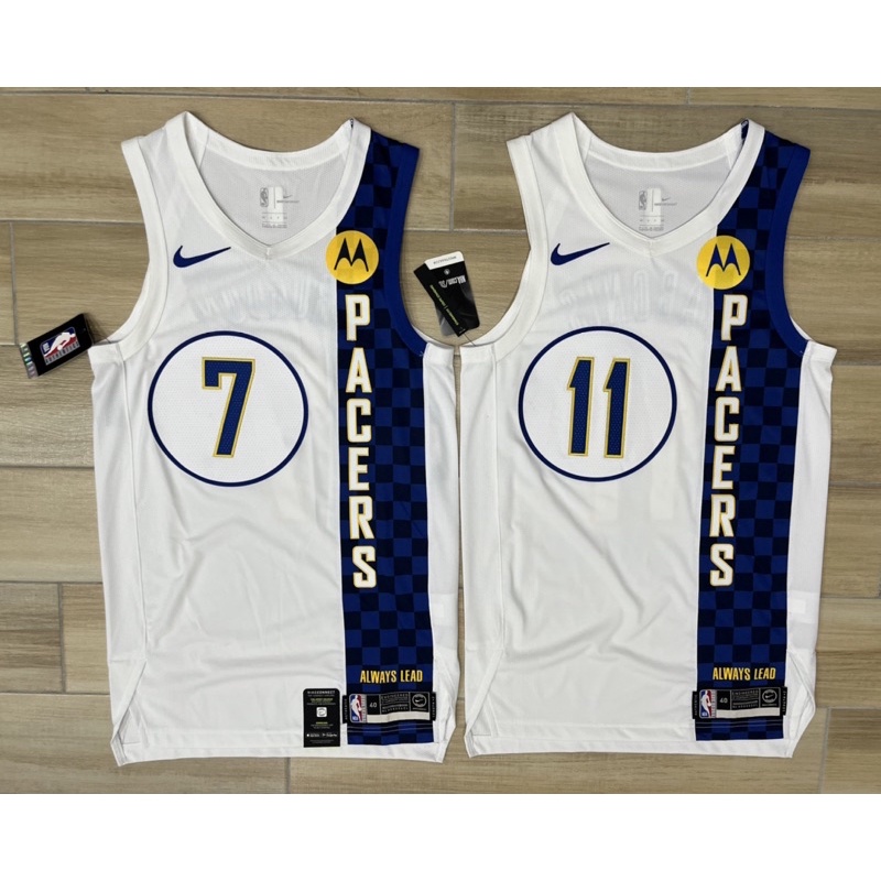 NBA球衣 Brogdon、Sabonis 溜馬隊城市 Nike Authentic 球員版 AU40號 全新含吊牌