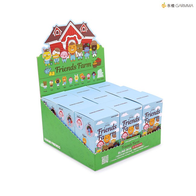 永橙 GARMMA 韓國 KAKAO FRIENDS 農場系列 盲盒 盒玩公仔(一套9隻不重複)【魔力電玩】