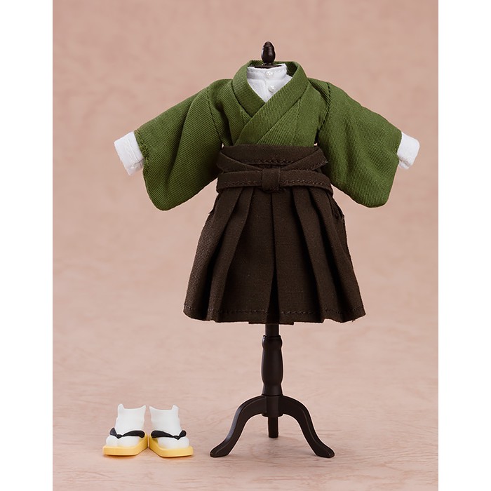 夏本舖 日版gsc 黏土娃服裝套組袴和服衣服男性專用書生上衣鞋子帽子日本黏土人大正q版 蝦皮購物