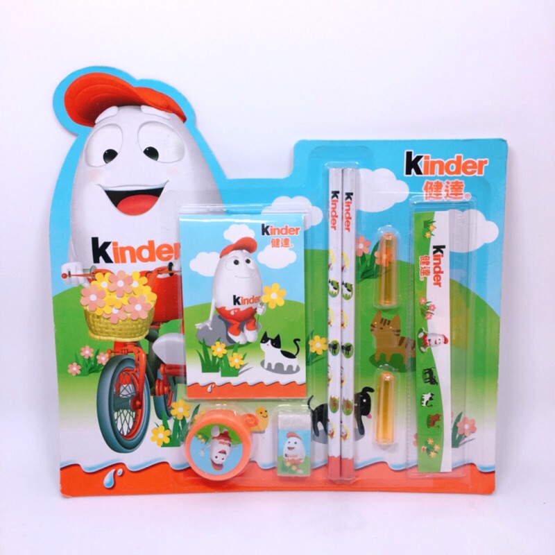 健達Kinder 健達出奇蛋 文具組