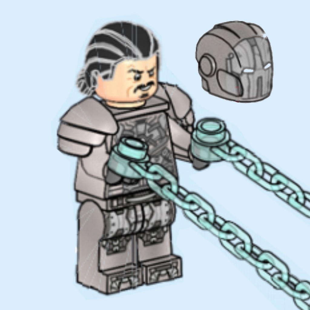 【老巴哥】樂高 LEGO 76216 狂鞭 全配件 sh821 格納庫 拆售 電影第二集 鋼鐵人反派