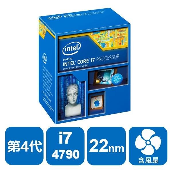 全新 Intel Core i7-4790 保固到2019年8月25