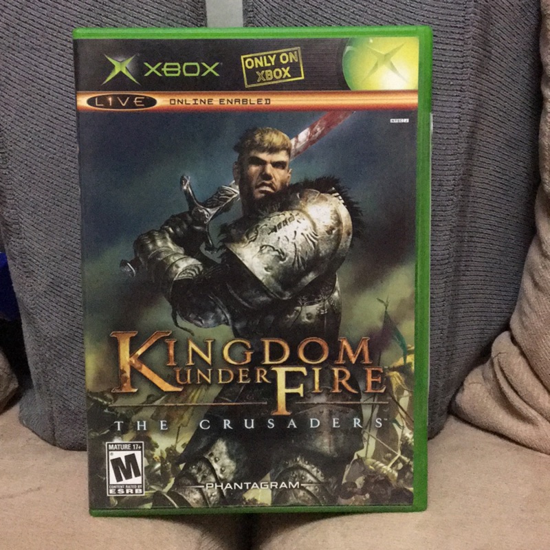 XBOX 熾焰帝國 十字軍東征 KINGDOM UNDER FIRE 特價300