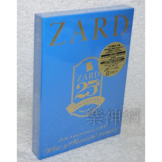 Zard 25th Anniversary LIVE "What a beautiful memory(日版3 DVD)