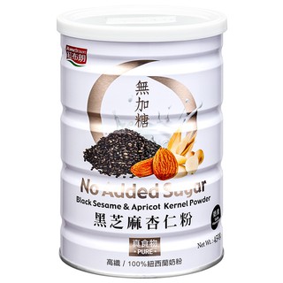 【紅布朗】黑芝麻杏仁粉 450g 100%無加糖