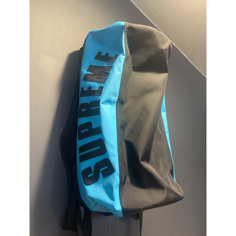 Supreme SS19 TNF The North Face Arc Logo Duffle Bag 水藍