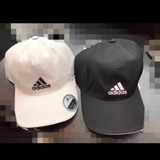 GogoSneaker ® Adidas 老帽 黑白 bk0825 s97597 可調式 輕量透氣 抗uv