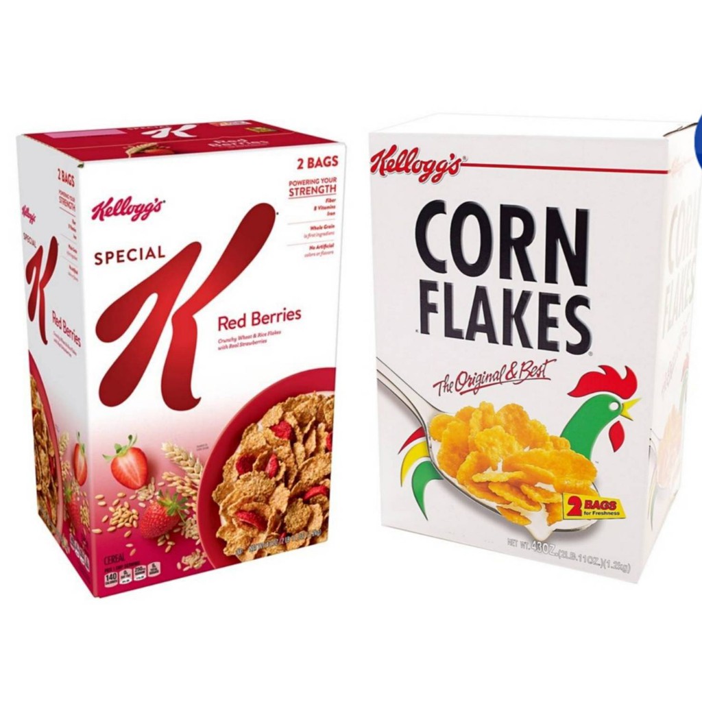 《好市多代購》Kellogg’s Special K 草莓早餐脆片/原味玉米早餐脆片 600公克 X 2入