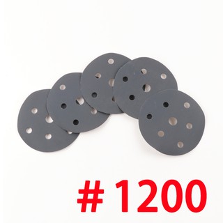 【iMOVER專業汽修】砂紙片 ＃1200 有孔 5入一組 植絨砂紙片 拉絨片 拋光研磨 汽修工具