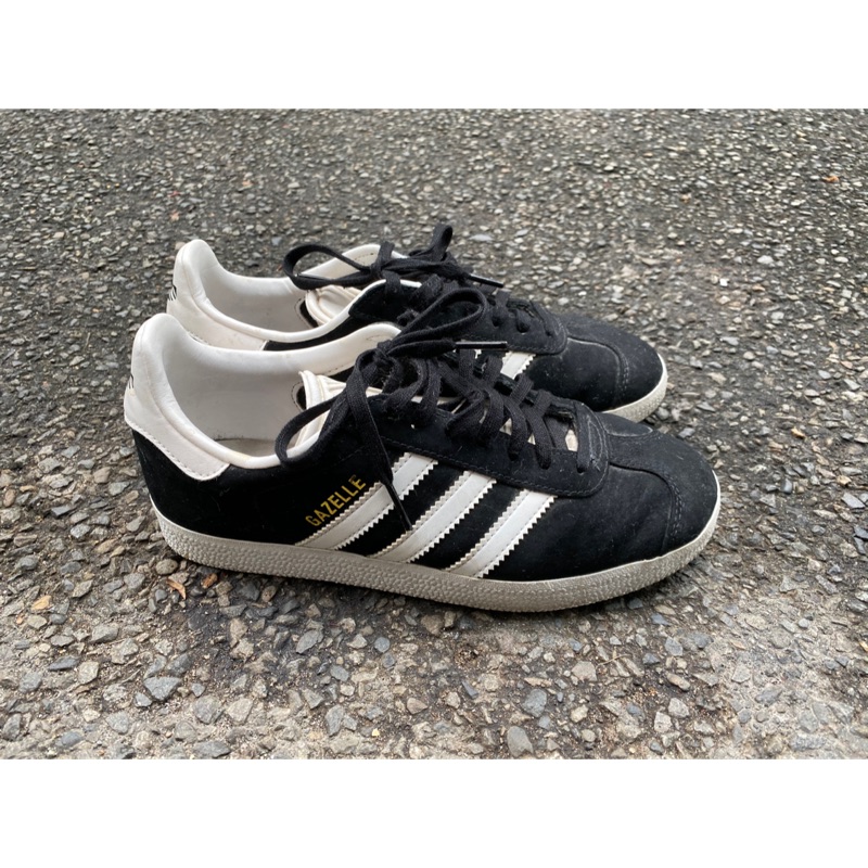 「二手」adidas gazelle 黑色 （23.5）