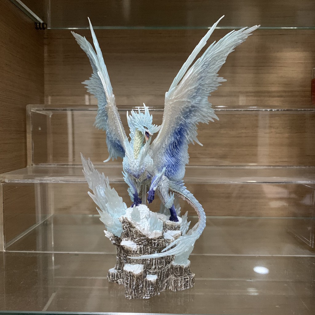 潮爽電玩 現貨 魔物獵人世界 Iceborne 典藏版全新未拆封限量冰咒龍滅盡龍模型值得收藏 蝦皮購物