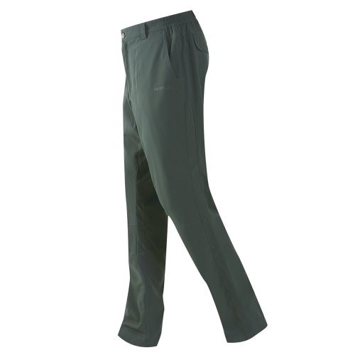 瑞多仕 DA3634 男防風雙層刷毛保暖長褲 (立體剪接) 暗綠褐色