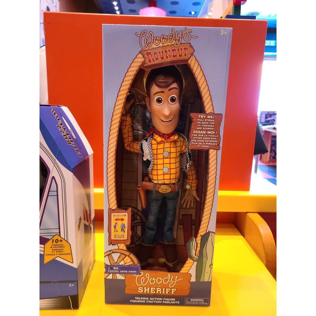 現貨 胡迪 翠絲會跟其他互動❤️正版❤️迪士尼園區 TOY STORY 玩具總動員 Woody 胡迪 翠絲 會說話 公仔