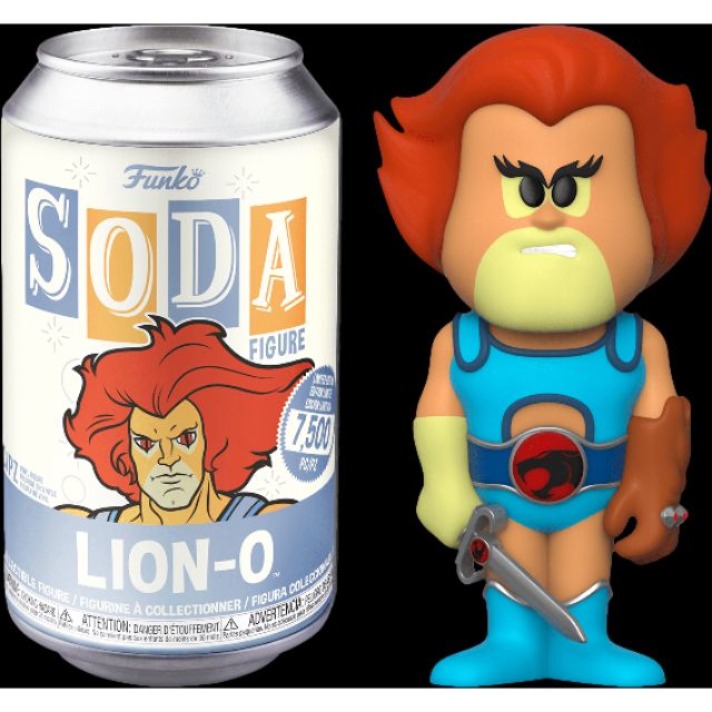 柴寶趣 FUNKO POP 霹靂貓 獅貓 LION-O 蘇打 飲料罐 SODA FIGURE 正版