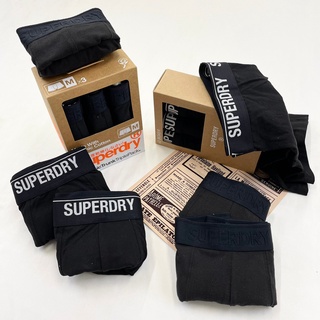 出清 剩S 極度乾燥 3件裝 情人送禮 透氣內褲 Superdry內褲 吸汗 無開口 透氣 平口 四角褲 斯裡蘭卡