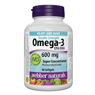 🇨🇦加拿大 🍁Webber Naturals Omega-3 深海魚油 600mg 80錠