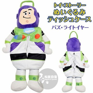 ♡松鼠日貨♡現貨！日本 正版 迪士尼 皮克斯 玩具總動員 巴斯 巴斯光年 造型 面紙套 可掛式面紙套