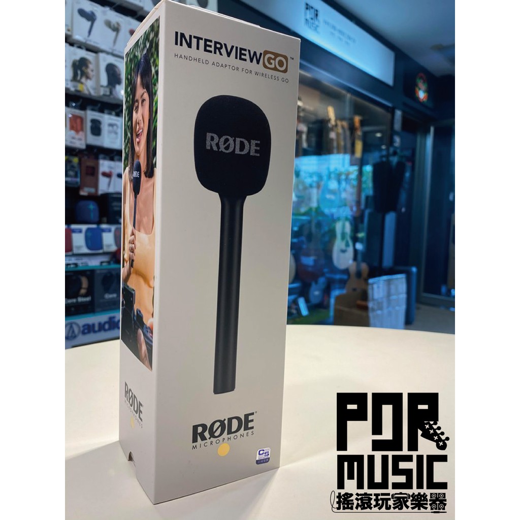 【搖滾玩家樂器】全新 公司貨免運 RODE Interview GO Wireless GO 無線 手持式 麥克風 配件