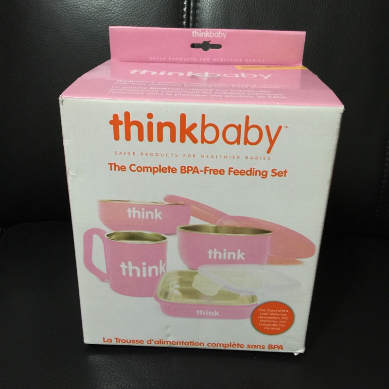 thinkbaby不繡鋼餐具組