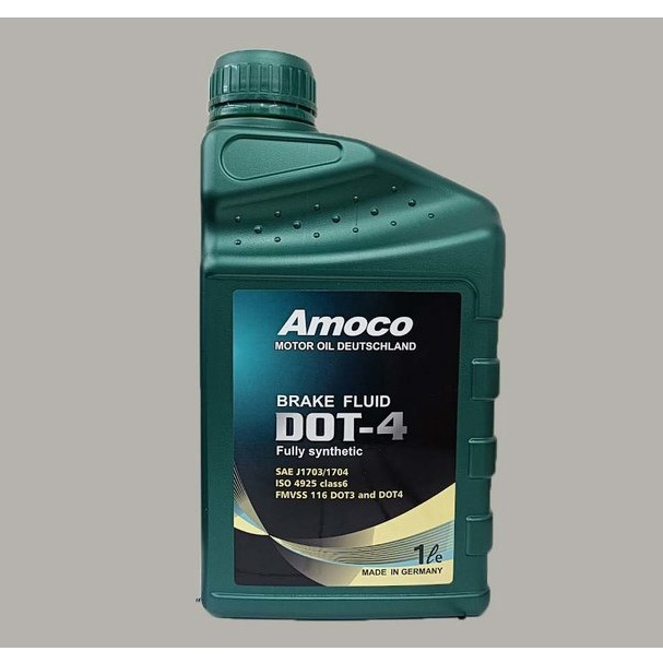 [卡油王] AMOCO  DOT4   煞車油  DOT-4  4號 剎車油 汽車 機車 皆適用