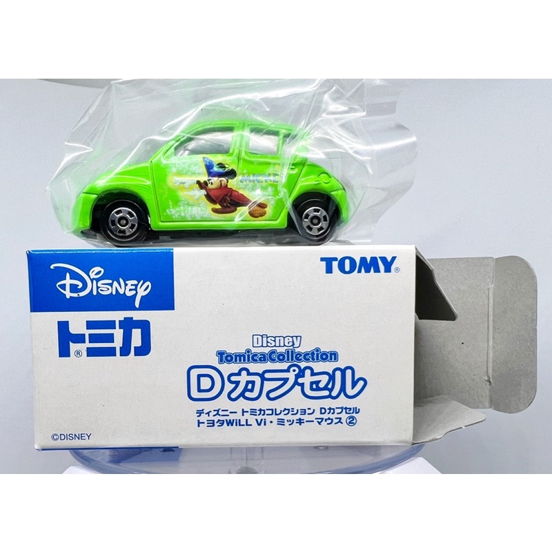 Tomica 迪士尼 抽抽樂第一彈 米奇頭 10號 絕版 舊藍標 中國製