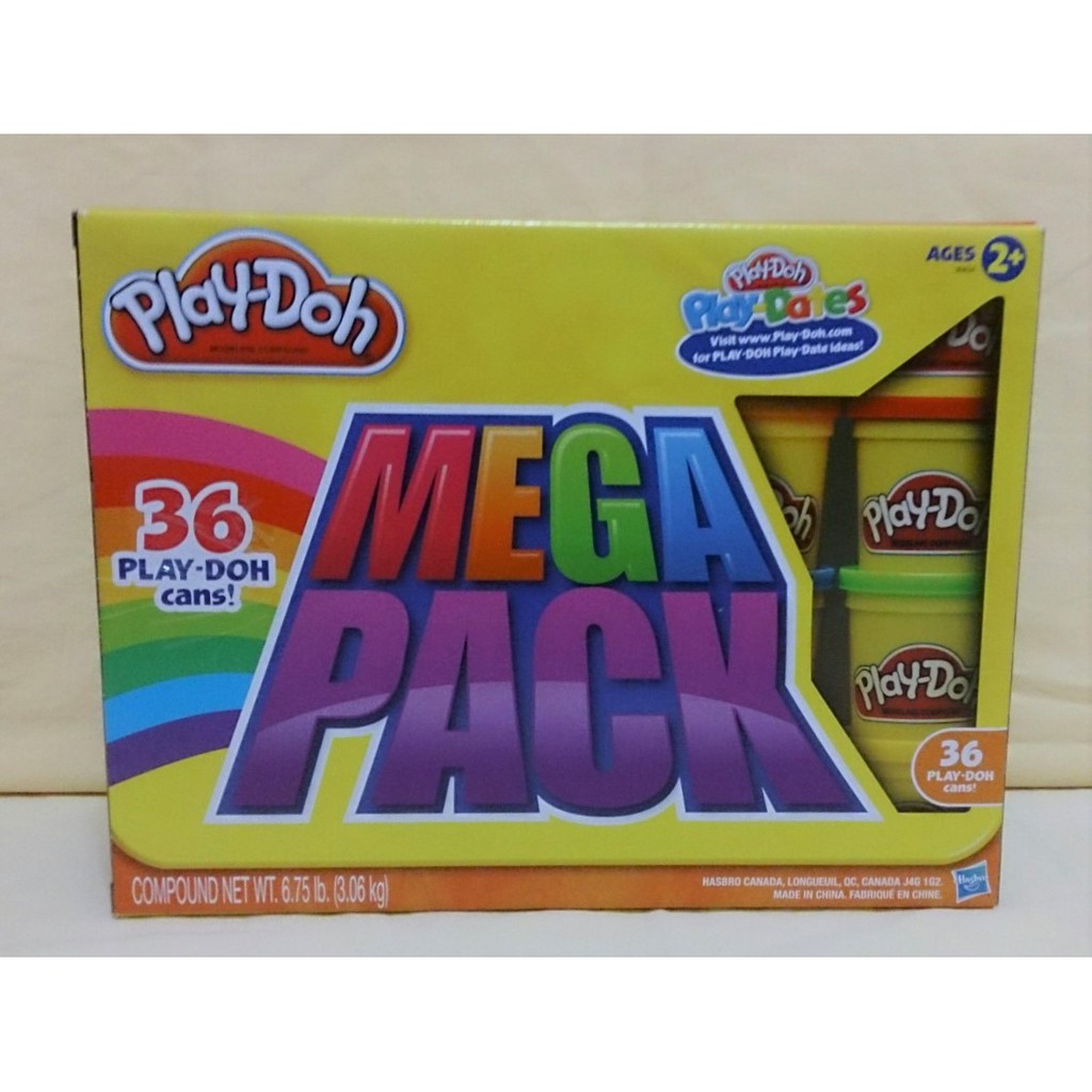 play doh 36 mega pack