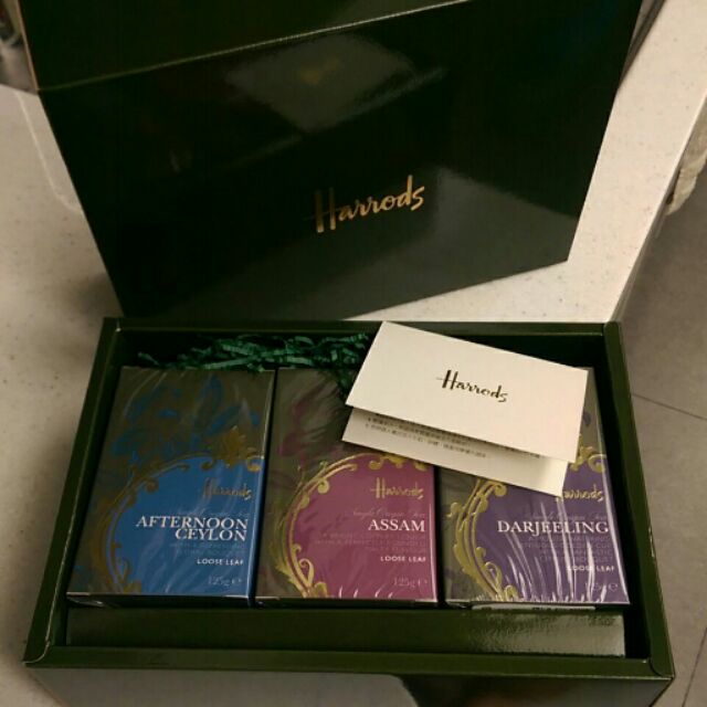 Harrods 英國散裝茶葉禮盒 125g 阿薩姆