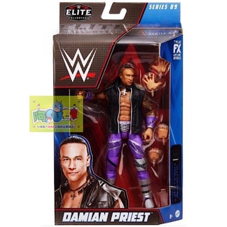☆阿Su倉庫☆WWE摔角 Damian Priest Elite 89 Figure 美國冠軍精華版人偶附偶衣 熱賣中