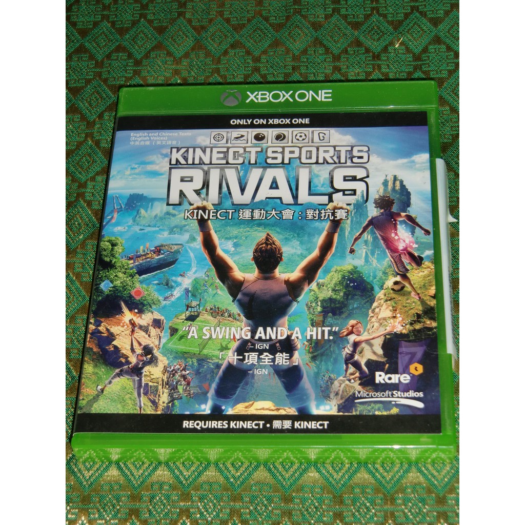 XBOX One Kinect 運動大會 對抗賽 中文版 二手 Sports Rivals