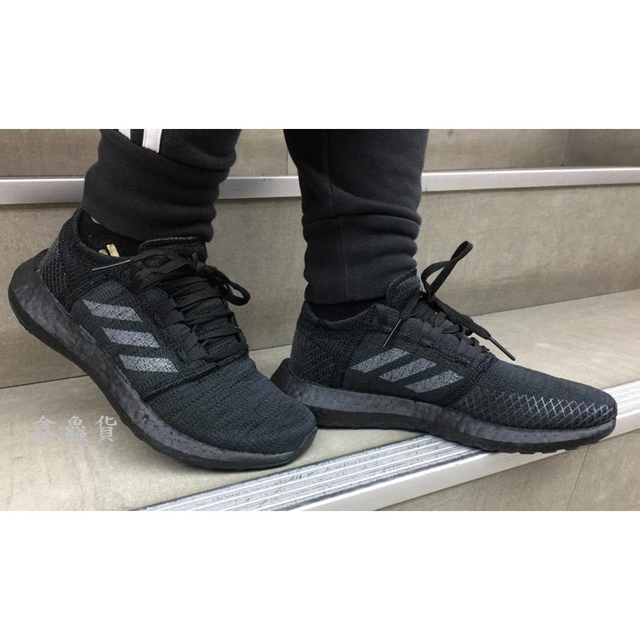 2019 三月ADIDAS PUREBOOST GO 慢跑鞋黑魂F35786 BOOST | 蝦皮購物