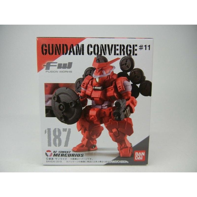 日版fw Gundam Converge 11 No 187 無盡的華爾滋新機動戰記麥丘留士mercurius 蝦皮購物