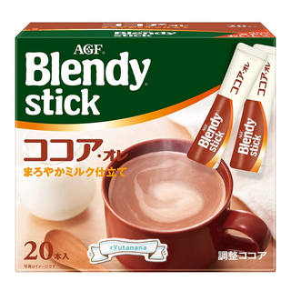 【現貨】日本進口 AGF Blendy 可可 歐蕾 即溶 可可亞 牛奶可可 巧克力飲品 20入 6入