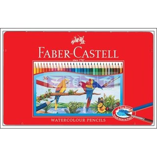 德國進口Faber-Castell輝柏~初學入門紅盒水性色鉛筆[36色]