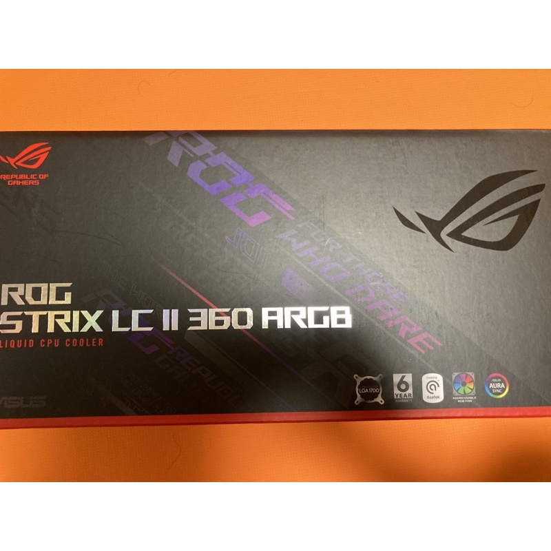 asus ROG STRIX LC II 360 ARPG 水冷