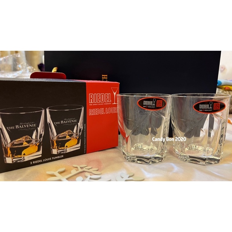 百富THE BALVENIE單一麥芽威士忌典藏RIEDEL水晶杯組（兩入）/全新品✨