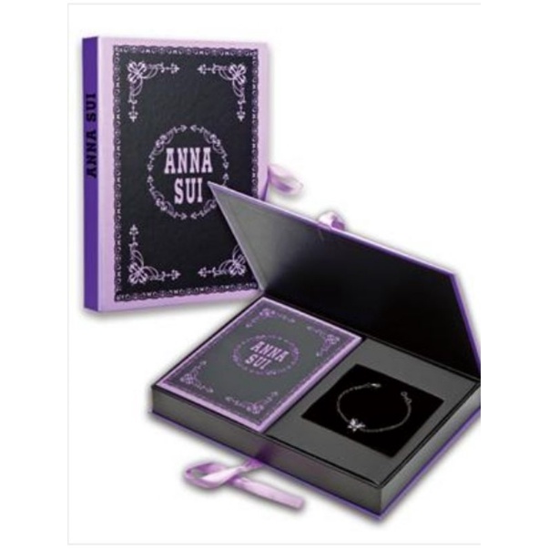 ANNA SUI 日本原裝限量禮物書紫色蝴蝶手鍊生日禮物情人節禮物聖誕禮物交換禮物母親節禮物紀念日