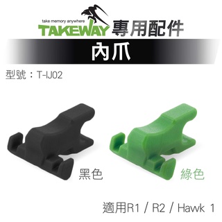 TAKEWAY 黑隼 T-IJ02內爪( R系列專用) R1 R2鉗式運動夾 運動夾配件 夾具 零件