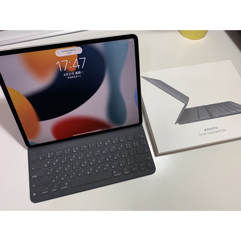 iPad Pro 2018 12.9吋 鍵盤式聰穎雙面夾 原價：6490