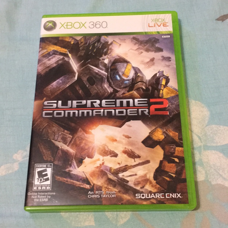 Xbox360 最高指揮官2 Supreme Commander 2 遊戲片 蝦皮購物