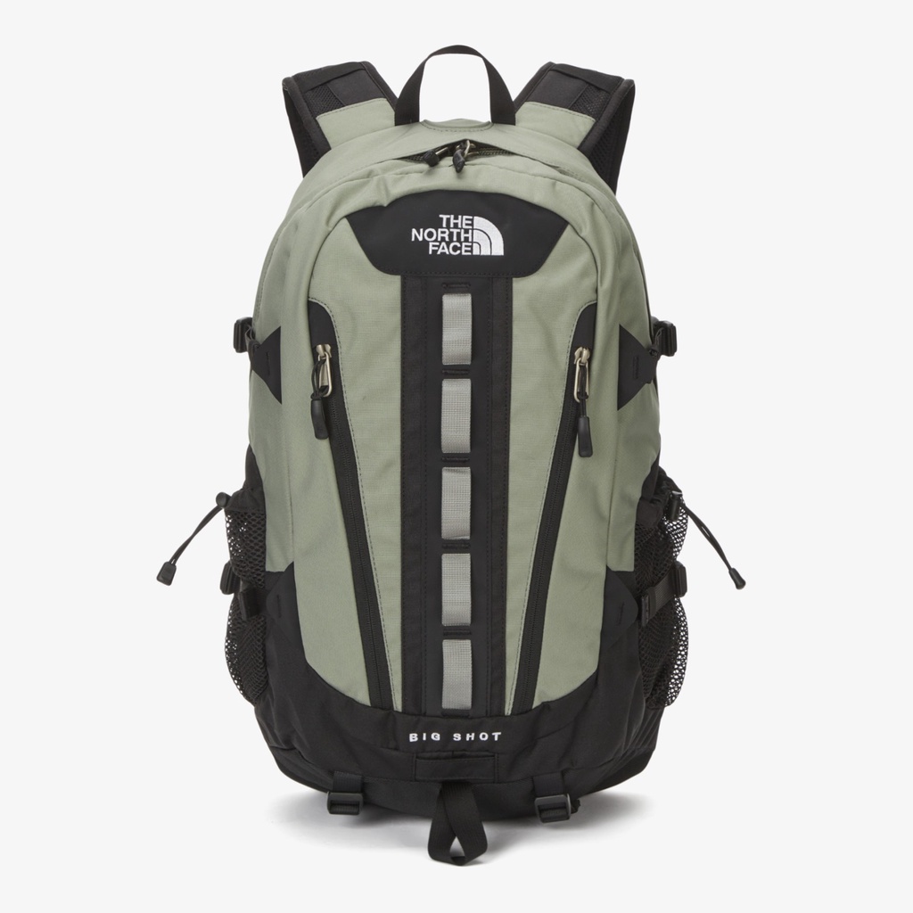 【吉米.tw】韓國代購 THE NORTH FACE BIG SHOT 淺綠 大口袋 多功能 雙肩 後背包 JUN