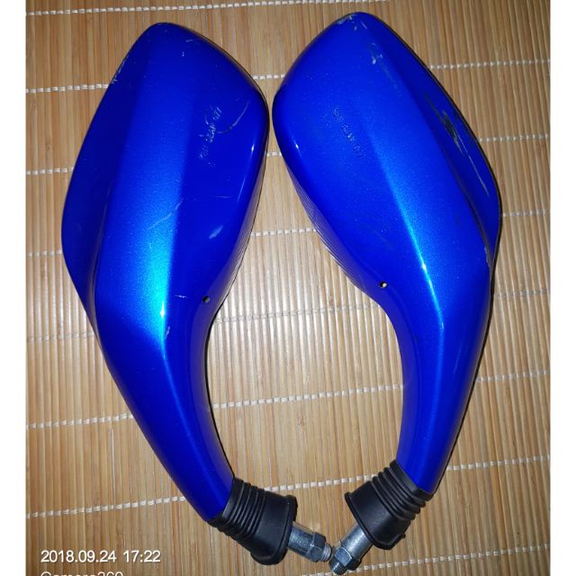 【誠崴小舖】GSR 藍色後照鏡 一組 一對 台鈴 NEX Suzuki 鈴木
