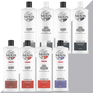 現貨💎 Nioxin 洗髮露 1000ml 護髮乳 護色 潔淨露 活躍 修護霜 美髮 清潔 附發票