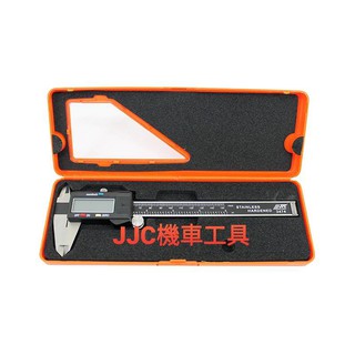 JJC機車工具 台灣製造 6吋數位 不鏽鋼 液晶游標卡尺 刻度游標卡尺 電子游標卡尺 液晶顯示 高品質專業製造3474