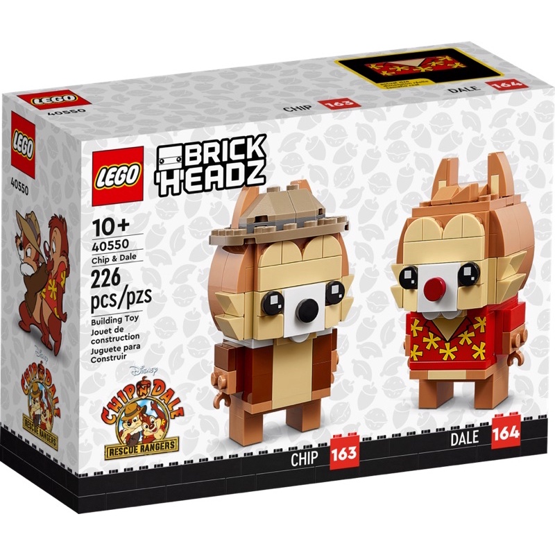 LEGO 40550迪士尼 奇奇蒂蒂(全新)大頭系列 BrickHeadz