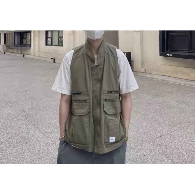 21ss wtaps REP S olive drab ベスト vest