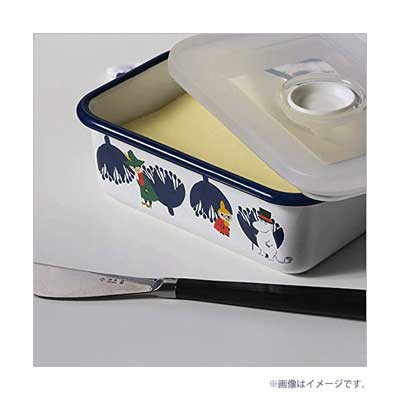 【當日出貨】🌟日本富士琺瑯 Honey Ware🌟  Moomin 嚕嚕米琺瑯奶油盒 420ml