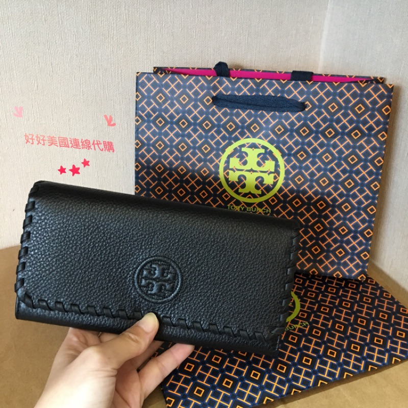 台灣現貨⭐️TORY BURCH 熱賣款搶手色編織長夾