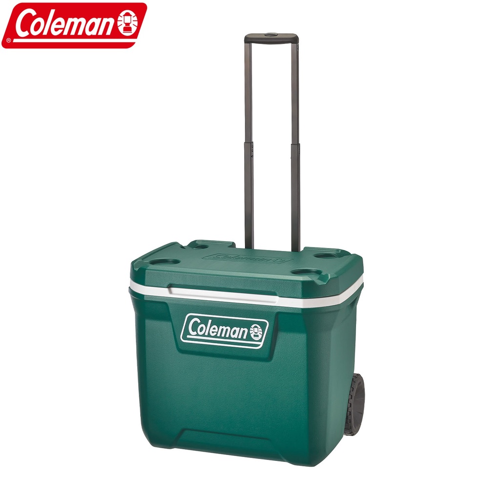 Coleman│CM-37235 XTREME永恆綠拉桿冰箱│47.3L│保冷箱 行動冰箱 保冷冰桶│大營家露營登山休閒